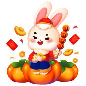卡通兔子 