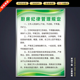 厨房纪律管理规定