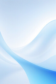 蓝色波浪曲线背景