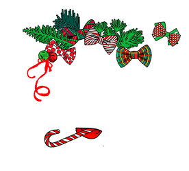 卡通牛头图案设计