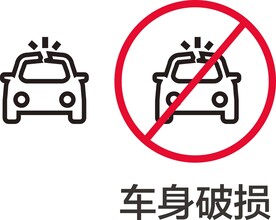 车身破损