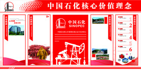 中石化展板