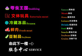 超市迷你字