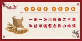 文明用餐食堂文化