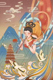 敦煌 飞天