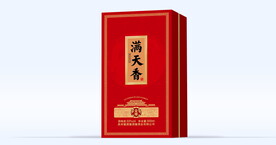 白酒包装平面分层图