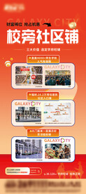 地产商铺价值老带新拓客展架