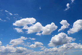 蓝天白云