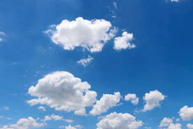 蓝天白云