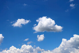 蓝天白云