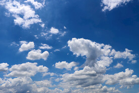 蓝天白云