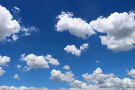 蓝天白云