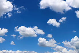 蓝天白云