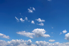 蓝天白云