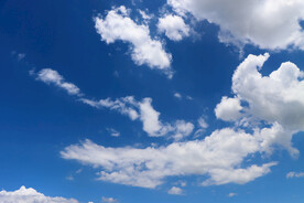 蓝天白云