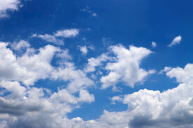 蓝天白云