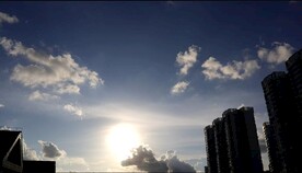 天空延时摄影