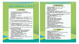 中国公民健康素养66条