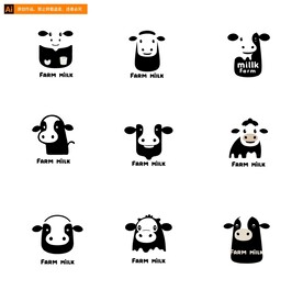 奶牛logo