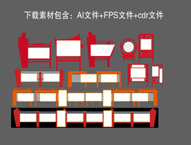 铁艺宣传栏设计 