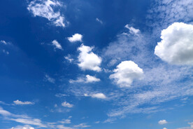 蓝天白云
