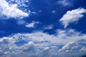 蓝天白云