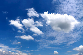 蓝天白云