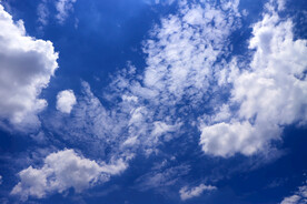 蓝天白云