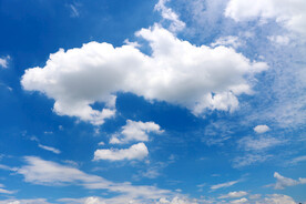 蓝天白云