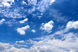 蓝天白云