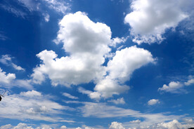 蓝天白云