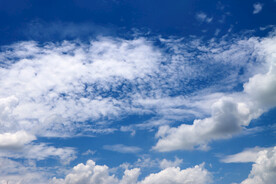 蓝天白云