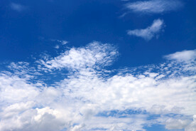 蓝天白云