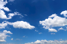 蓝天白云