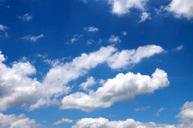 蓝天白云
