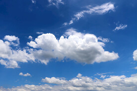 蓝天白云