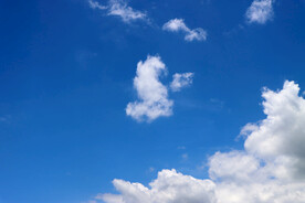 蓝天白云