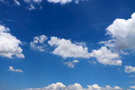 蓝天白云