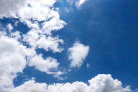 蓝天白云