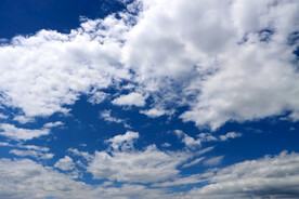 蓝天白云