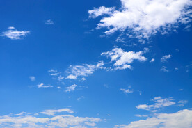 蓝天白云