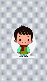 小男孩儿童男性男童卡通人物小学