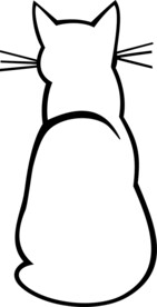 卡通手绘猫   