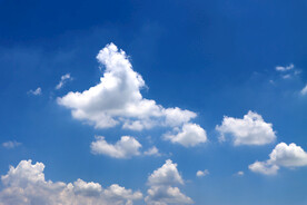 蓝天白云