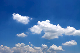 蓝天白云