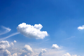 蓝天白云