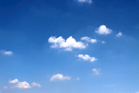 蓝天白云