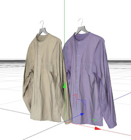 C4D模型 衣服
