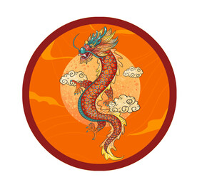 龙凤纹 