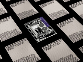 多张海报卡片VI展示贴图样机